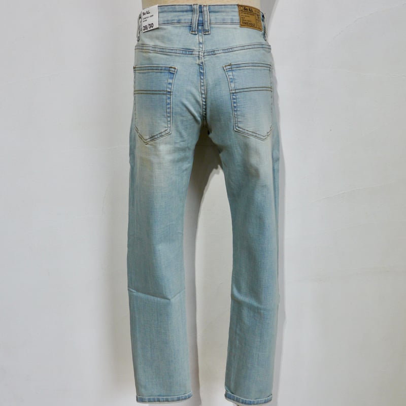 solni デニム 30%OFF】サイハイZIPデニムパンツ | VOLCAN&APHRODITE