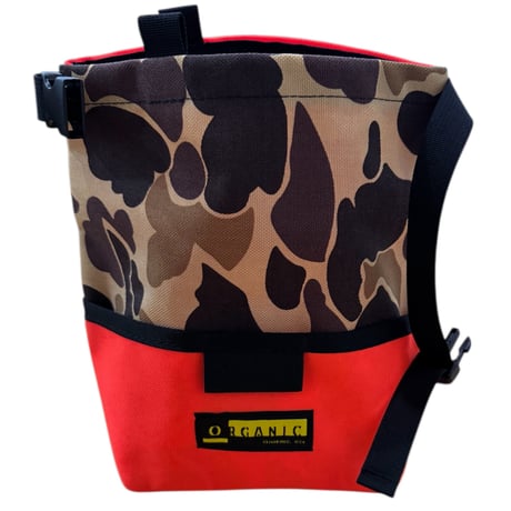ORGANIC CLIMBING SNACK SACK CHALK BUCKET Duck Hunter x Blaze