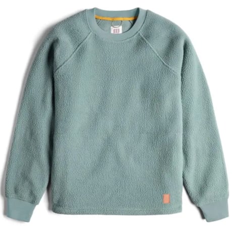 TOPO DESIGNS MOUNTAIN FLEECE CREW - Slate Blue