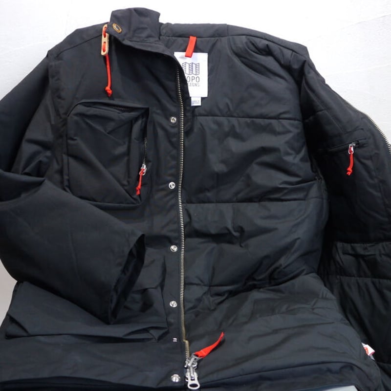 TOPO DESIGNS MOUNTAIN JACKET-MEN'S Black | The