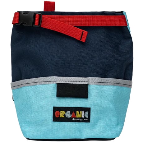 ORGANIC CLIMBING SNACK SACK CHALK BUCKET Navy x Ice