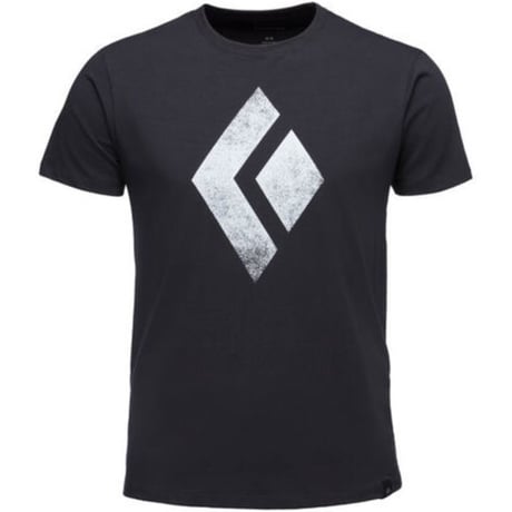 BLACK DIAMOND CHALKED UP TEE Black