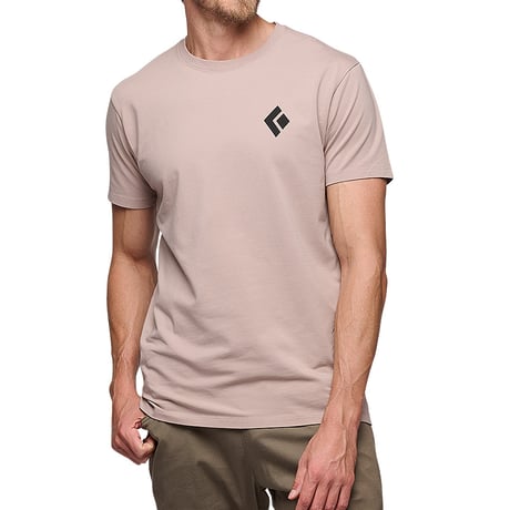 BLACK DIAMOND EQUIPMENT FOR ALPINIST TEE Pale Mauve