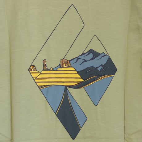 BLACK DIAMOND DESERT TO MOUNTAIN TEE  - WOMEN'S Green Tea