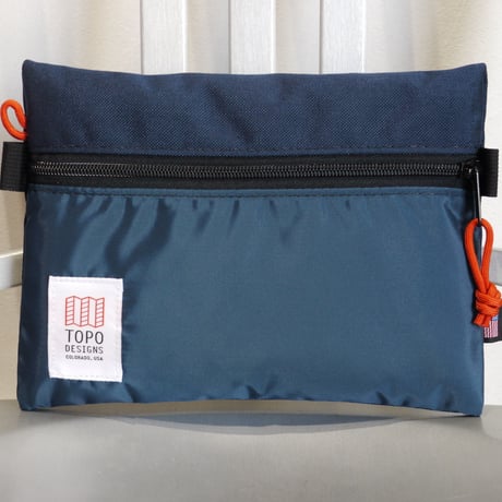 TOPO DESIGNS ACCESSORY BAG-M  Nylon Navy