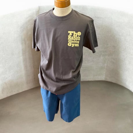 THE RANCH GYM LOGO T-SHIRT UA5001 Charcoal