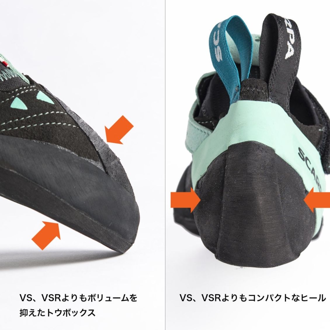 SCARPA - スカルパ インスティンクトVS WMN アクア 38.0 SC20142001… SCARPA スカルパ/インスティンクトVS WMN【SCARPA】クライミング