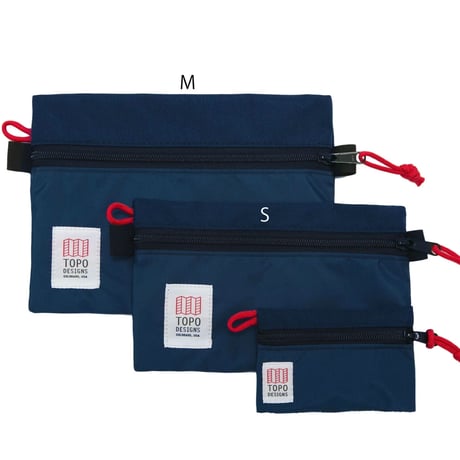 TOPO DESIGNS ACCESSORY BAG-M  Nylon Navy