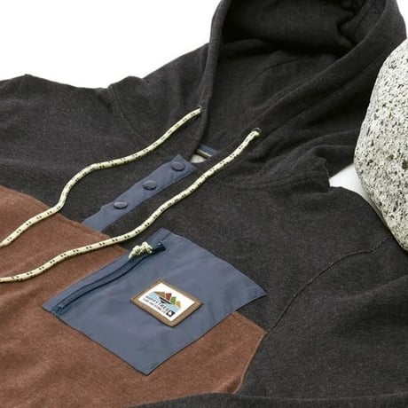 HIPPY TREE FLAGSTAFF HOODY Heather Black