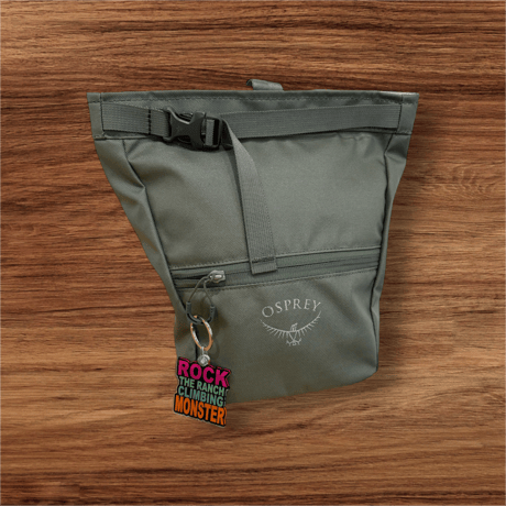 The Ranch Climbing Gym Original Keyring  Monster