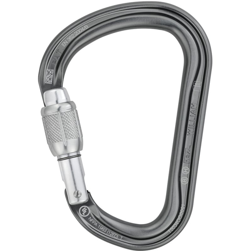 PETZL William Screw Lock | The Ranch Climbing G