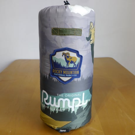 RUMPL ORIGINAL PUFFY BLANKET Rocky Mountains