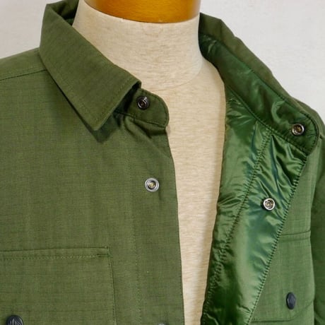 TOPO DESIGNS INSULATED SHIRT JACKET-MEN'S Olive