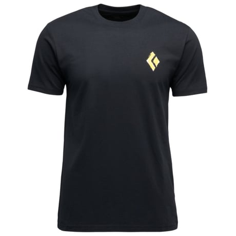 BLACK DIAMOND SHREDDED TEE Black