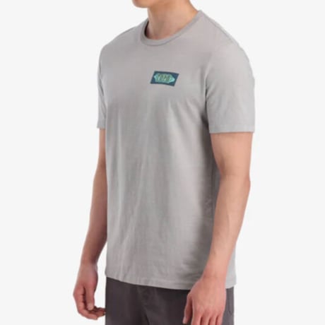 TOPO DESIGNS GEOGRAPHIC TEE - MEN'S Grey