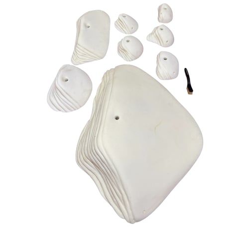 METOLIUS NEW WEAVE SET OF 8  White