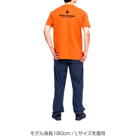 BLACK DIAMOND EQUIPMENT FOR ALPINIST TEE Moab Brown