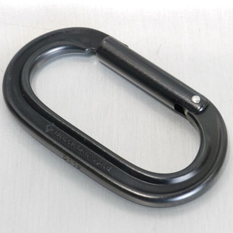 BLACK DIAMOND OVAL KEYLOCK Black