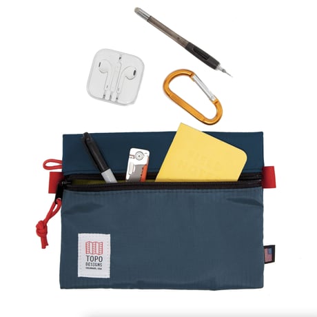 TOPO DESIGNS ACCESSORY BAG-M  Nylon Navy