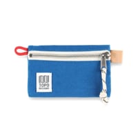 TOPO DESIGNS ACCESSORY BAG-MICRO Canvas Blue