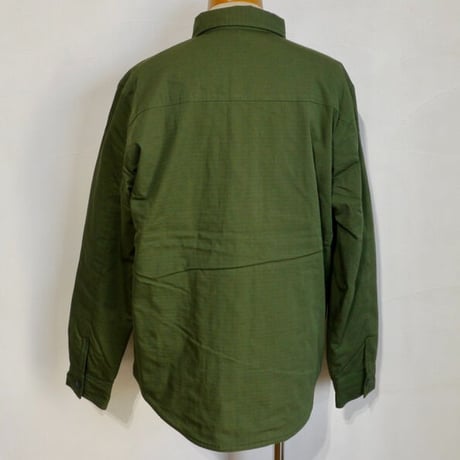 TOPO DESIGNS INSULATED SHIRT JACKET-MEN'S Olive