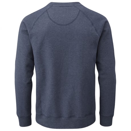 MOON CLIMBING  Mens MC Crew Neck Sweat Shirt Sand  Indigo
