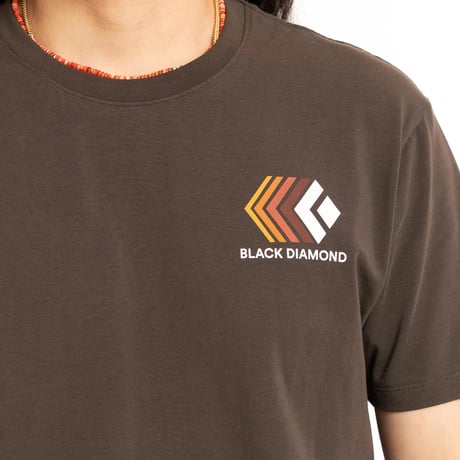 BLACK DIAMOND FADED TEE Basalt