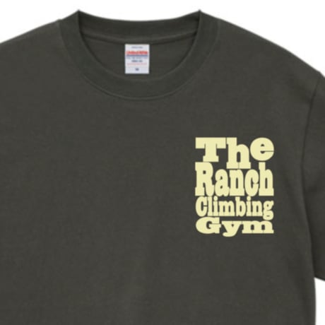 THE RANCH GYM LOGO T-SHIRT UA5001 Charcoal
