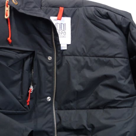 TOPO DESIGNS MOUNTAIN JACKET-MEN'S Black