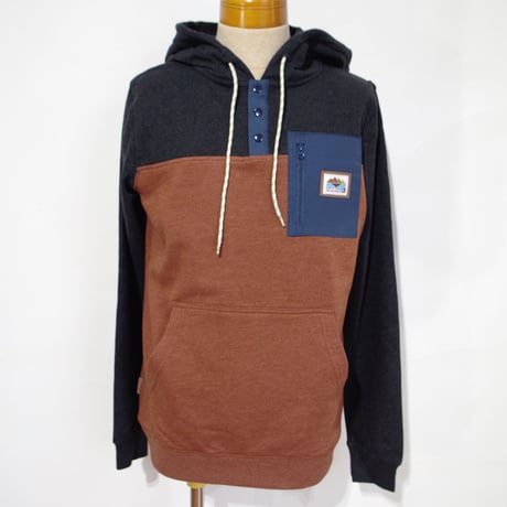 HIPPY TREE FLAGSTAFF HOODY Heather Black