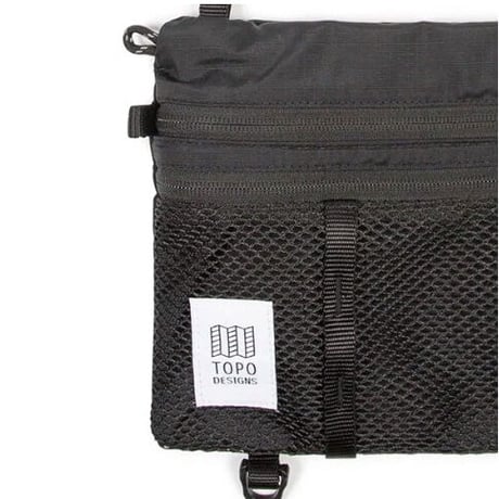 TOPO DESIGNS MOUNTAIN ACCESSORY SHOULDER BAG Black