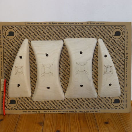 beastmaker Power Line Wood Pinch Set