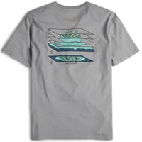 TOPO DESIGNS GEOGRAPHIC TEE - MEN'S Grey