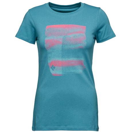 BLACK DIAMOND BIG WALL TEE  - WOMEN'S Cerulean Blue