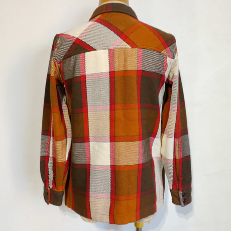 TOPO DESIGNS MOUNTAIN SHIRT JACKET - WOMEN'S Brown / Natural Plaid