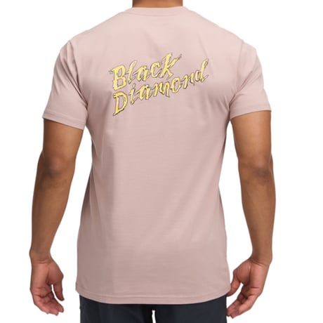 BLACK DIAMOND SHREDDED TEE Pale Mauve