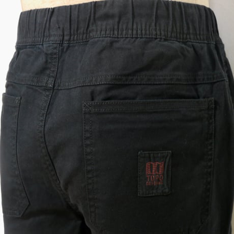 TOPO DESIGNS  DIRT PANTS - MEN'S Black