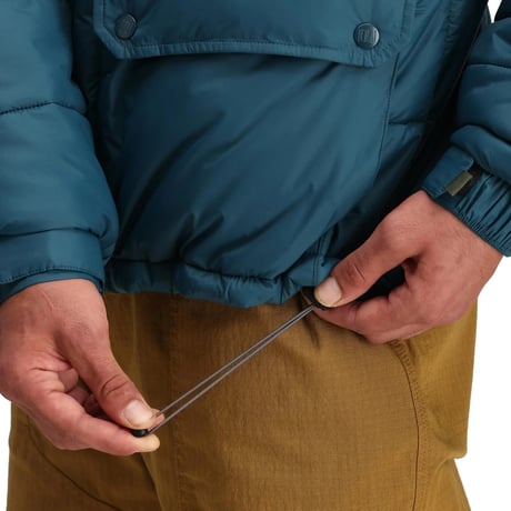 TOPO DESIGNS RETRO RIDGE PUFFER JACKET Beetle/Loganberry