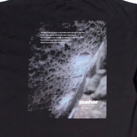 Pusher LIMITED T-SHIRT Black Lung