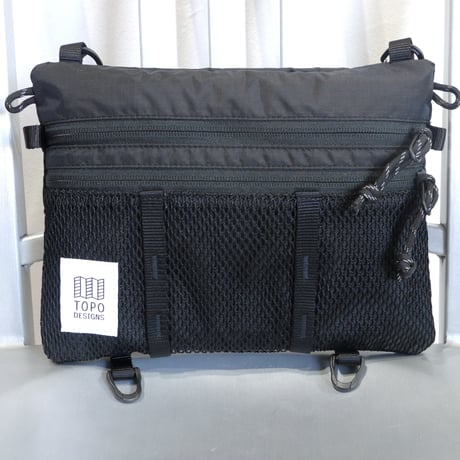 TOPO DESIGNS MOUNTAIN ACCESSORY SHOULDER BAG Black