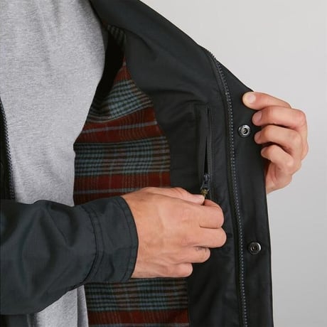 HIPPY TREE WRIGHTWOOD JACKET Asphalt