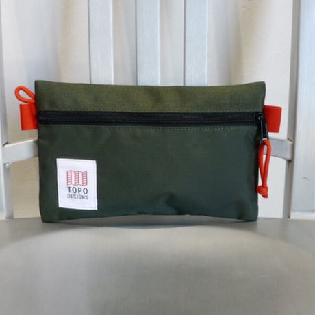 TOPO DESIGNS ACCESSORY BAG-S  Nylon Olive