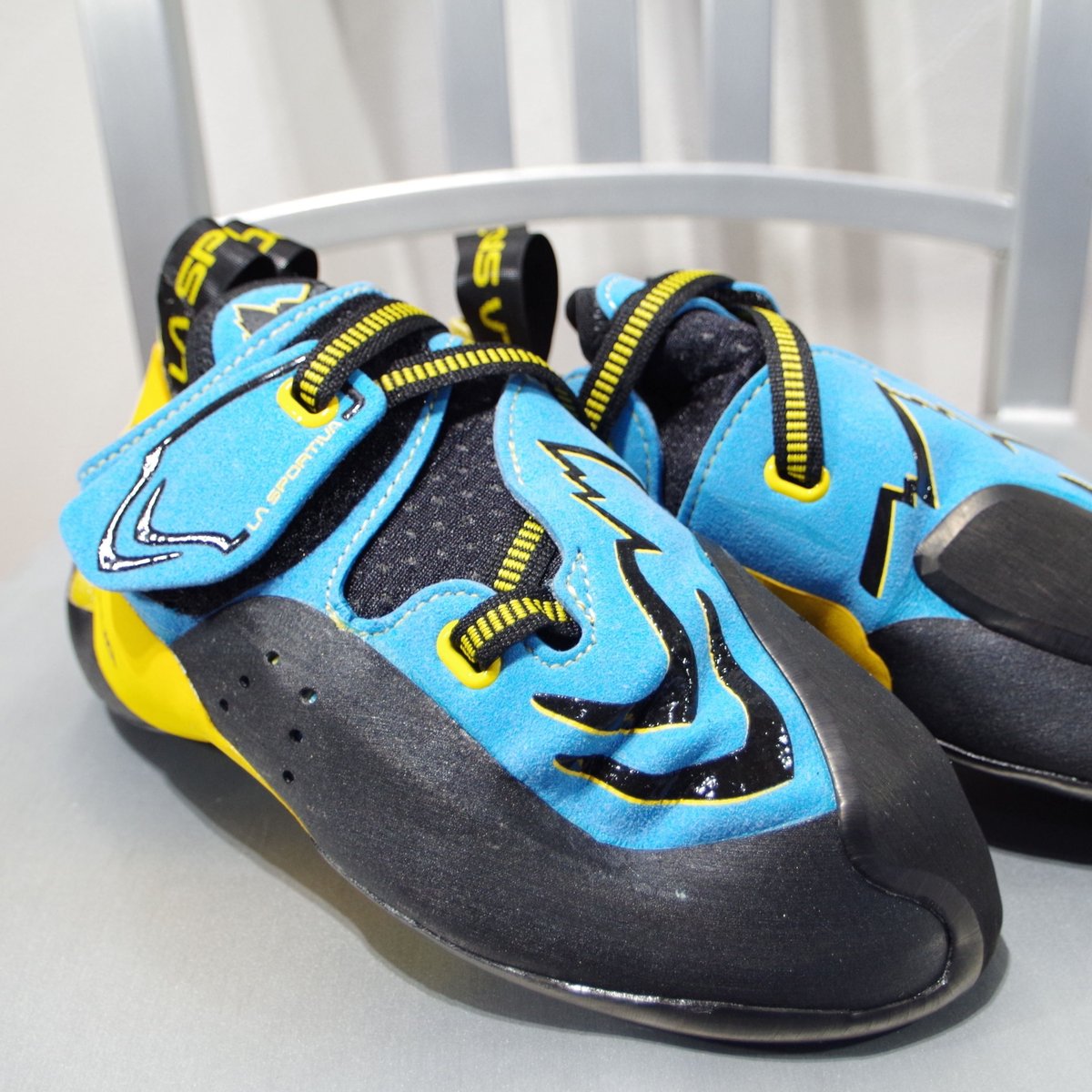 新品 La Sportiva Futura クライミングシューズ 36 青/黄色
