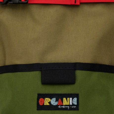 ORGANIC CLIMBING SNACK SACK CHALK BUCKET Tan x Olive