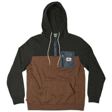 HIPPY TREE FLAGSTAFF HOODY Heather Black
