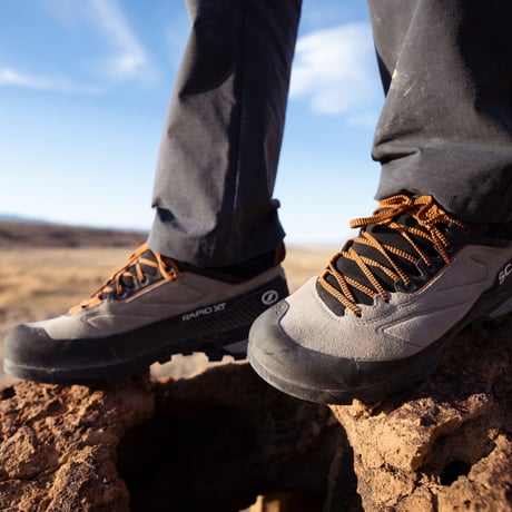 SCARPA RAPID XT Taupe/Rust Orange