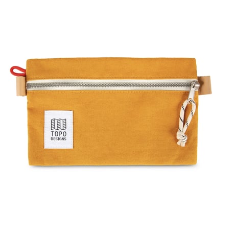 TOPO DESIGNS ACCESSORY BAG-S  Canvas Musterd