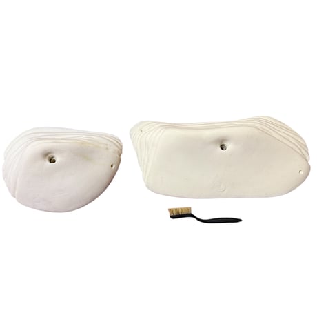 METOLIUS NEW WEAVE SET OF 8  White