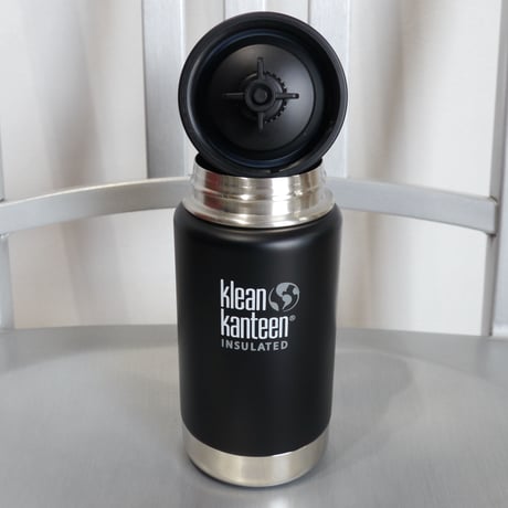 KLEAN KANTEEN Wide Insulate 12oz Shell Black