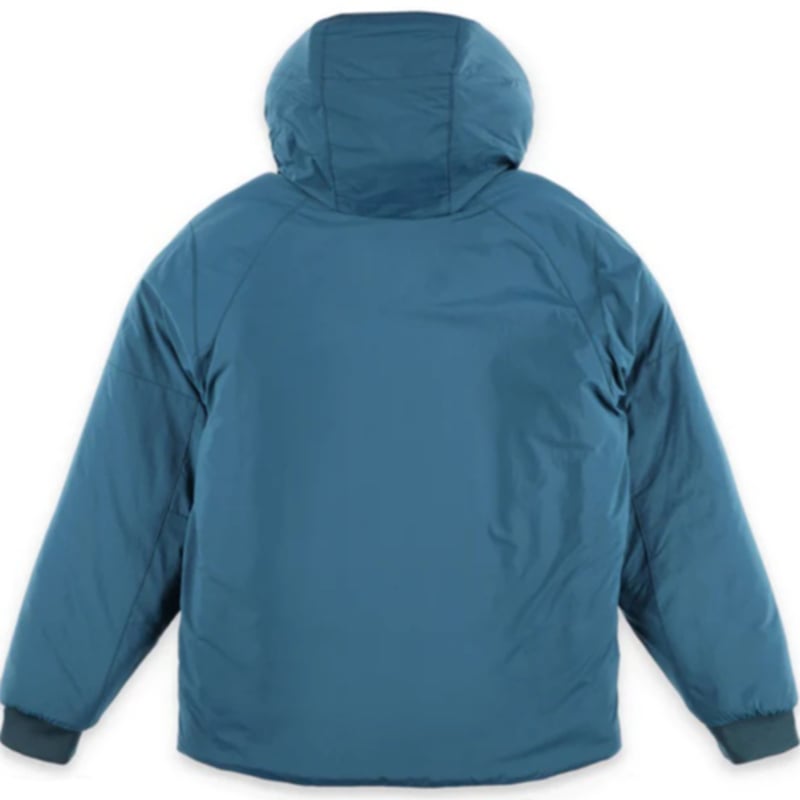 TOPO DESIGNS MOUNTAIN PUFFER HOODIE Pond Blue |